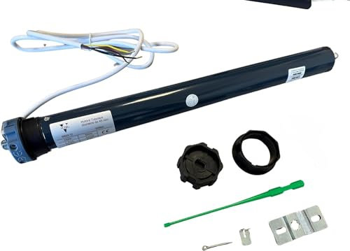 VI.TEL. Motore per tapparelle elettriche avvolgibili da 50 Nm - 100 Kg ACCESSORI INCLUSI. Automazione avvolgimento tapparella