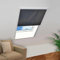 Générique Moustiquaire plissée pour fenêtre Aluminium 80 x 100 cm,Moustiquaires pour fenêtre-142611