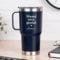 Wanapix | Taza Térmica Personalizada de Doble Capa | Capacidad 600 ml | Color Azul | Conserva Frío y Calor durante Horas | Grabado con Nombre y Texto | Regalo Día de la Madre | Mamá, eres genial
