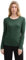 TOM TAILOR Damen Strickpullover mit Rundhals, 30024 - Explorer Green, S