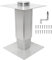 HWHongRV Pieds de table télescopiques robustes réglables en alliage d'aluminium pour camping-car, yacht, cadre de montage de base de 28 à 78 cm de hauteur pour camping-car, bateau, yacht marin