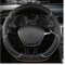Lenkradbezug Lenkradhülle Lenkradabdeckung Auto Lenkrad Abdeckung 38cm PU Leder Für VW Für Golf Für Polo Für Teramont Für Atlas Für T-ROC Für T-Cross Auto Zubehör(D-5)