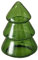 Boltze Home Weihnachtsbaum TOVLA, aus transparentem Glas, 9,5 cm, Muster:Model 2