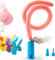 Electric Balloon Pump, Air Pump Portable Balloon for 260/Foil Balloons, Electric Balloon Inflator Pump for Event & Party Decoration(Blue)