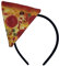 Pjeghbvop Lustiges Realistisches Pizza Stirnband Fotoshooting Werkzeug Neuheit Kopfbedeckung Damen Herren Party Geschenk Geburtstag Halloween Stirnband