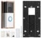 No Drill Doorbell Mount for Ring, Doorbell Accessories Faceplate Only Compatible with Video Battery Doorbell Pro, Plus, Doorbell 3, 3 Plus, 4 Generation, Doorbell Angle Bracket for Apartment