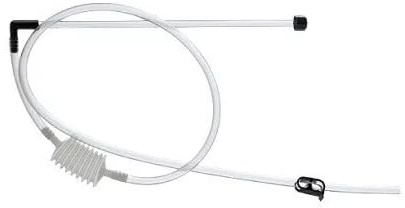 Hugbert Weinheber mit Klemme, Steigrohr und Pumpe - Universeller Siphonröhre ⌀10cm, 55cm - 150cm