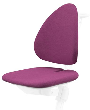 Moll Ersatzpolsterset Kinderschreibtischstuhl | Sitz- & Rückenpolster mit Bezug für Kinderdrehstuhl Maximo | kompatibel für Modelle mit Bajonettverschluss | einfach montierbar (Trend-Magnolia)