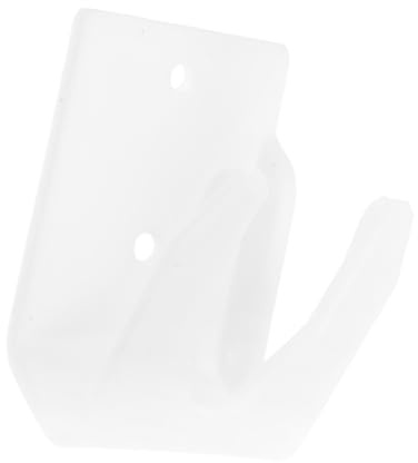 Scanner Halterung für Barcode Scanner, Universelle Wandmontage Weiß | Einfache Installation, Stabile Befestigungsklammern, Verstellbares Design, Kunststoff Ausführung, Passend für Schreibtisch