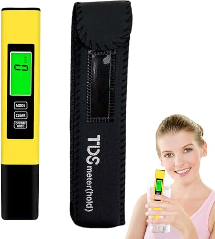 Wasserhärte Test Kit - 4 in 1 Präziser Wassertester | Testzubehör Für Haushalt Aquarium Süßwasser Hydrokultur Pool