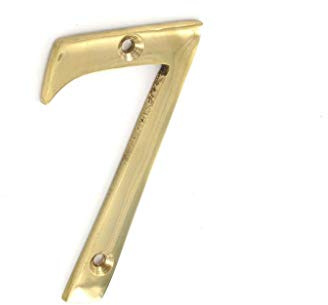 SEC 75MM Brass Numeral 7 S2507