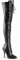 Pleaser - Seduce-3024, Stivali da donna, Nero (Schwarz (Blk Str Pu)), 43 EU
