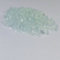 musykrafties Sabbia Ghiaia Vetro Granuli Decorazione per Acquario, Vaso di Nozze, Terrario, Giardino delle Fate 1-5mm 1kg or 2.2lb Traslucido