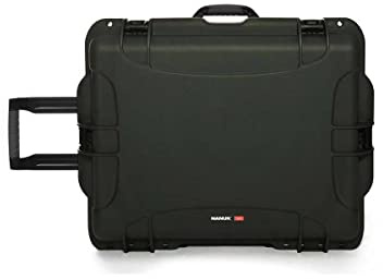 NANUK 960 Waterproof Hard Case with Wheels and Foam Insert, Olive