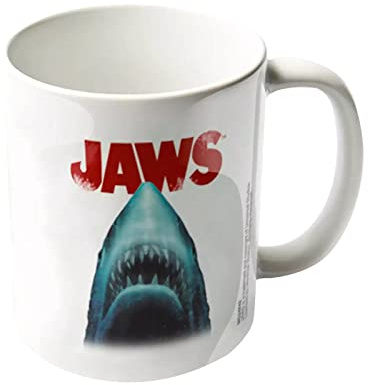 Jaws Movie Shark Head Ceramic Coffee Mug 330ml