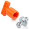 Solidfy® – Perni a sfera rinforzati per molla a gas portellone posteriore 10 mm sfera filettatura M8