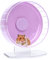 Niteangel Superleise Hamster-Trainingsräder: Leise Spinner Hamster Laufräder mit verstellbarem Ständer für Hamster, Rennmäuse, Mäuse oder andere Kleintiere (M, Lila)
