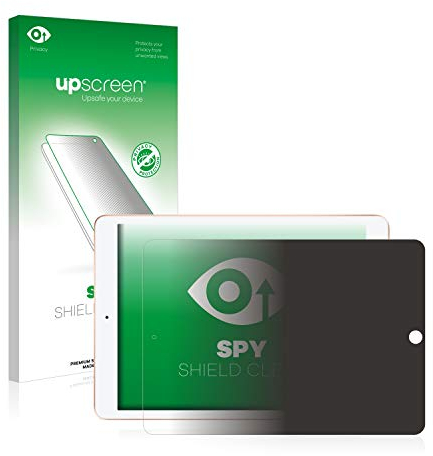upscreen Privacy Screen Protector compatible with Apple iPad 10.2 2020 (Landscape, 8th Gen.) - Anti-Spy Screen Protection