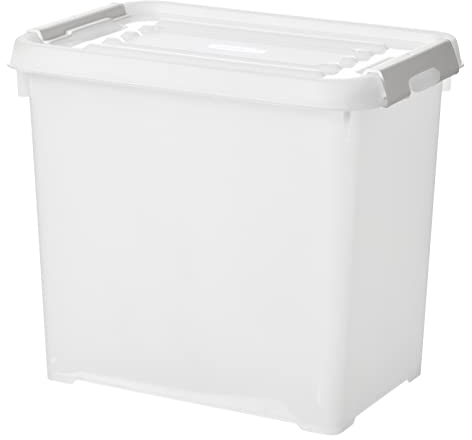 CURVER Candy Plus Box 9 l weiße Clips – 100% recycelt