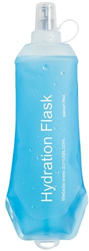 GYGYL 500 ml weiche Trinkflasche zum Laufen, TPU, zusammenklappbar, für Trinkflasche, Wandern, Radfahren, Klettern