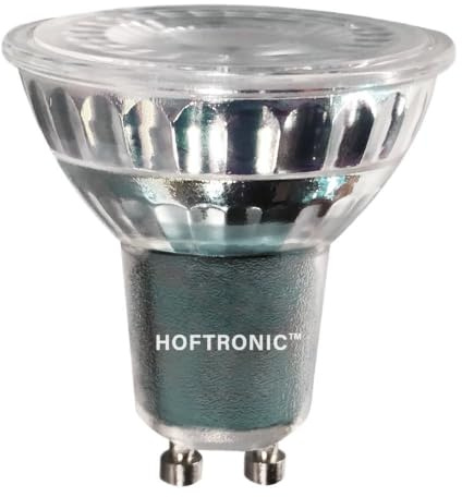 HOFTRONIC - GU10 LED Strahler - 2700K Warmweiß - 4 Watt 345 lumen (ersetzt 50W) - Dimmbar - Spots - Lampen