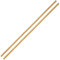 Wooden Broom Handle Stick Wooden Pole for Floor Mop Handle Brush Broom 4ft (48 inches) Long x 15/16 (23/24mm) Diameter Long Wooden Sticks for Rake, Hoe or Broom (1/8 (28/29mm), PACK OF 2)