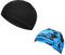 2 Stücke Laufmütze Herren und Damen Sportmütze Fahrrad Mütze Funktionsmütze Fleece Thermo Atmungsaktiv für Laufen Skifahren Radfahren Snowboarden Klettern Motorradfahren Outdoor