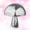 Silber Pilz-Discokugel - Disco Spiegel Glitzer Kugel für Heimdekoration, Bühnenrequisiten, Partyartikel & Zubehör, Schulfeste, Spielzubehör