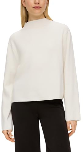 s.Oliver Pullover mit Stehkragen