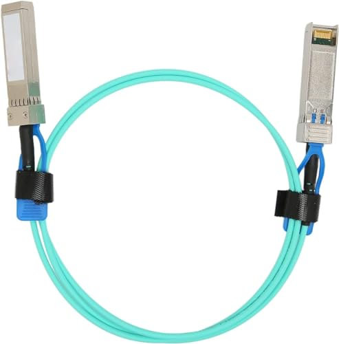Elfcam® - 5 Mètres Câble Fibre Optique 25Gbit/s OM3 SFP28 à SFP28 AOC Câble,5m
