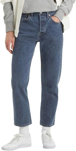 Levi's 501 Crop, Jeans Donna, Hidden Happiness, 24W / 26L