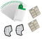 12 SACCHETTI COMPATIBILI PER FOLLETTO vk140/VK150 CON 12 PROFUMI +2 FILTRI MOTORE COMPATIBILI DI OTTIMA QUALITA'