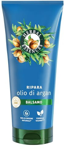 Herbal Essences Conditioner mit Arganöl, repariert beschädigtes Haar, ohne Silikon, vegan, 200 ml