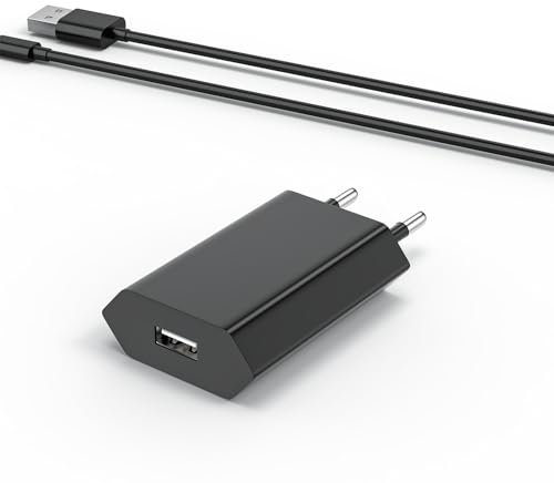 Chargeur Iphone 8, Chargeur pour Iphone 11, XR, SE, 7, 10, SE 2022, SE 2020, X, 8 Plus, 6, avec 2M Câble USB Prise Adaptateur Secteur 5W