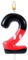 Red Black Birthday Number Candle, Cartoon Theme Birthday Candles Numbers Paraffin Red Mouse Birthday Number Candle Cake Topper for Anniversary Birthday Party Decorations (Number 2)