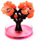 Arbre de croissance magique, mini magie, arbre de cristal magique en forme de coeur, arbre en papier bricolage cristal de culture kit nouveauté jouet cadeau pour les enfants décor de la Saint-Va