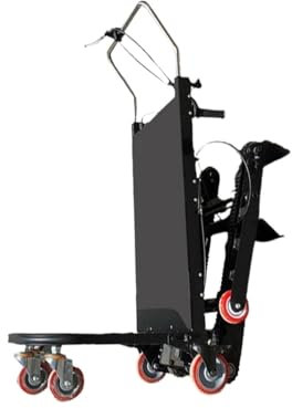 zhyunvd Elektrischer Raupen Treppensteiger,Handkarren-Treppensteiger,Arbeitssparender Handwagen,Wagen Mit 2200W Bürstenlosem Motor,Tragfähigkeit (400 Kg),Intelligentes LCD-Display A,1000W