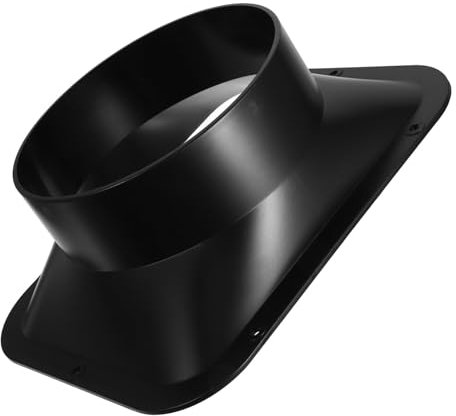 Holibanna Duct Connector Flansch Rechteckiger Luftschlauchadapter für Heizung Kühlung und Lüftungssysteme Innendurchmesser Robuster und Zuverlässiger für Luftkanäle Industrieanwendungen