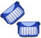 Filtro HEPA For Spazzola Laterale A Rullo Centrale, Compatibile Con Roomba Serie 600, 605, 606, 616, 620, 650, 655, 660, 676, 680, 690, Robot Aspirapolvere.(J)