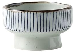 Les fruits, Bol à soupe en céramique à jambe haute et bol à ramen multicolore(B)