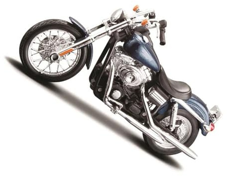 PuLaif Collection 1:12 Alloy Diecast Motorcycle Model Toys Wheel Steering Vehices for Harley FXDBI for Dyna for Street Bob 2006