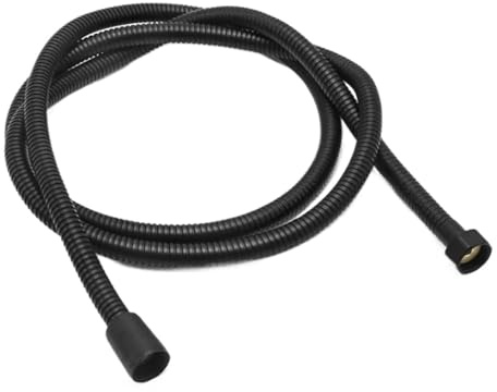 Duschschlauch, Duschschlauch aus Edelstahl 304, 2,0–3,0 m, mehrfarbig, ½-Zoll-Gewinde(Black,3.0M)