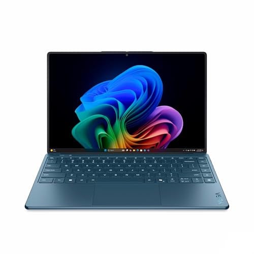 Lenovo Yoga Slim 9 14ILL10 14 Laptop | Intel Ultra 7 | 32GB RAM | 1TB SSD | 4K OLED Touchscreen | Intel AI Boost | WiFi 7 | Windows 11 Home | Blue