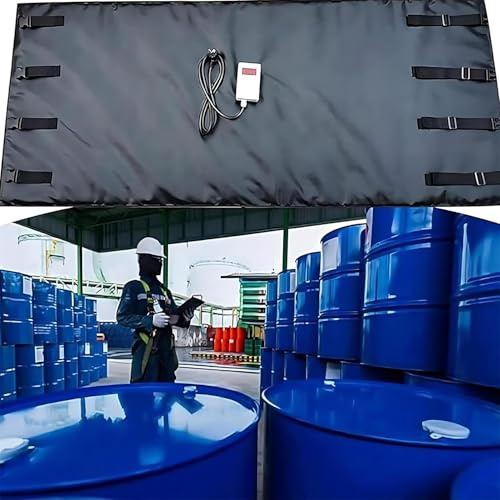 Heating Blanket for Plastic Tanks, Adjustable Temperature Control with Waterproof Insulation, Ideal for Liquid Storage and Temperature Maintenance
