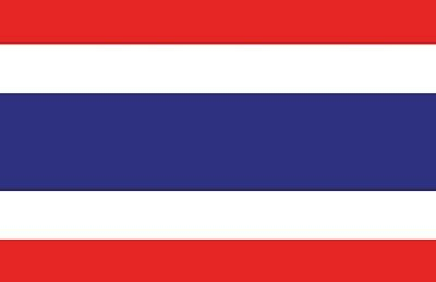 Autoaufkleber Sticker Fahne Thailand Flagge Aufkleber