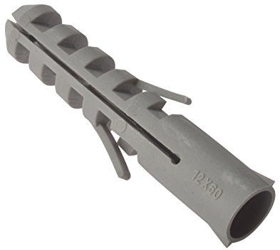 ForgeFix Expansion Wall Plugs - Rimless | M12 x 60mm | Nylon | Bag 25