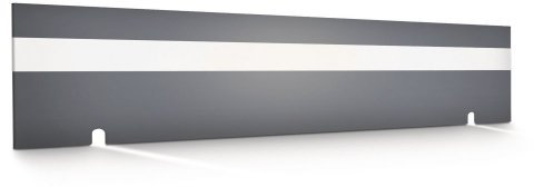 Philips 455743016 Lampenschirm, Glas, schwarz, 30,6 x 0,4 x 7,5 cm