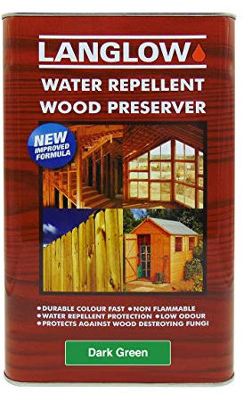 Palace Langlow Wood Preserver 5L, Dark Green