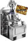 BRUBAKER Bottle Holder Pharmacist Metal Sculpture including Gift Card