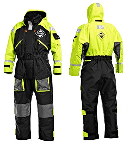 Fladen Rescue System Schwimmanzug / Floatinganzug verschiedene Größen / Überlebensanzug Norwegen (Large - 80 to 100kg - 176 to 183cm)